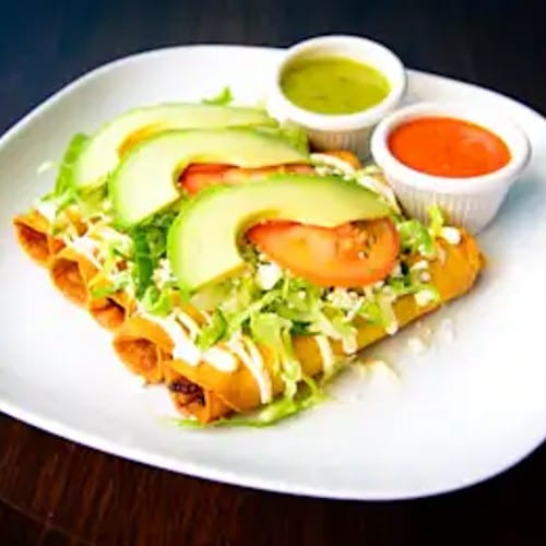 Grilled Steak Flauta.