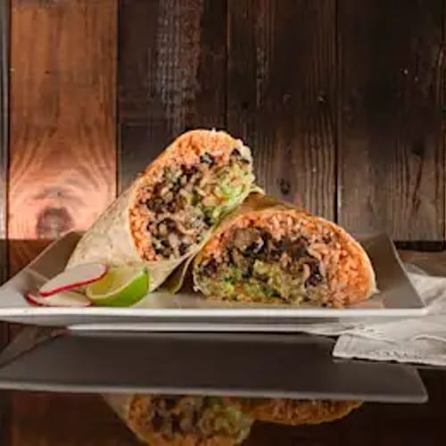Chicken Fajita Burrito.