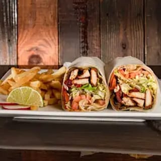 Spice Black Bean Wrap