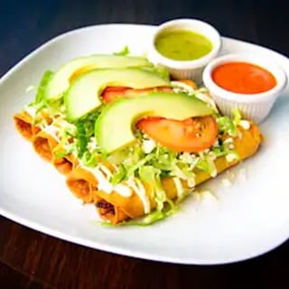 Shredded Chicken Flauta
