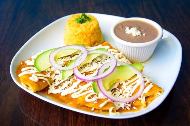 Grilled Steak Enchilada.