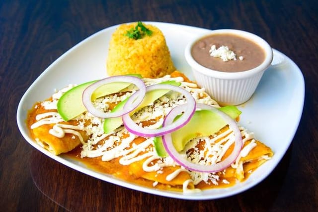 Grilled Steak Enchilada.